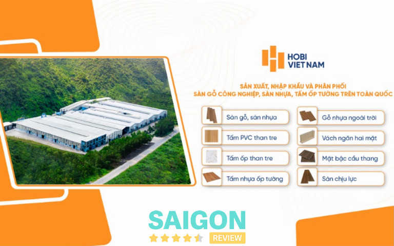 Hobi Việt Nam sản xuất và phân phối sàn gỗ, sàn nhựa, tấm ốp toàn quốc