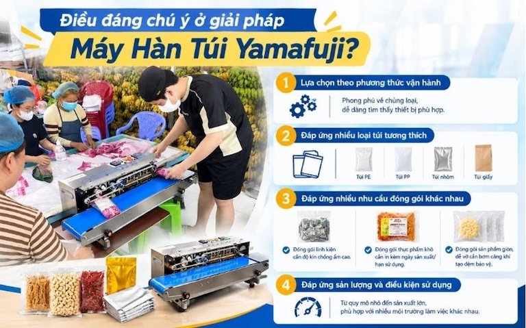 Máy Hàn Túi Yamafuji