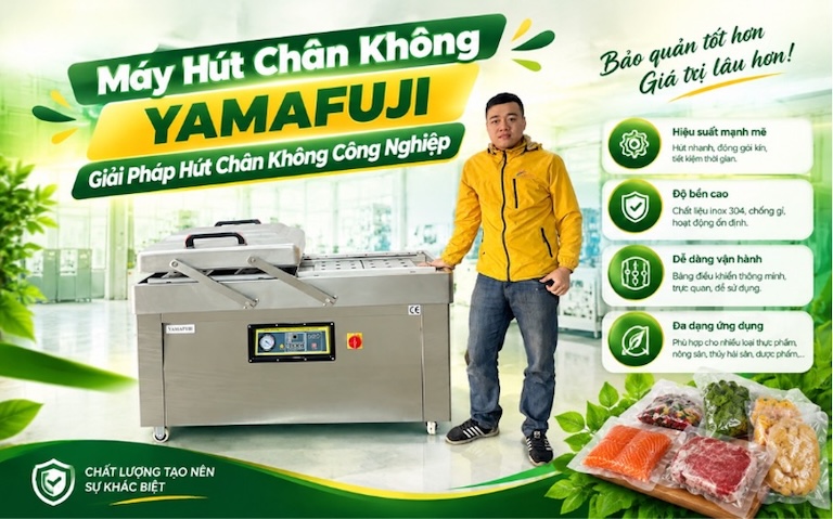 Máy Hút Chân Không Yamafuji