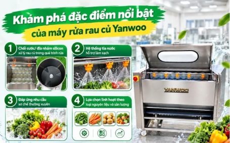 Máy rửa rau củ yanwoo