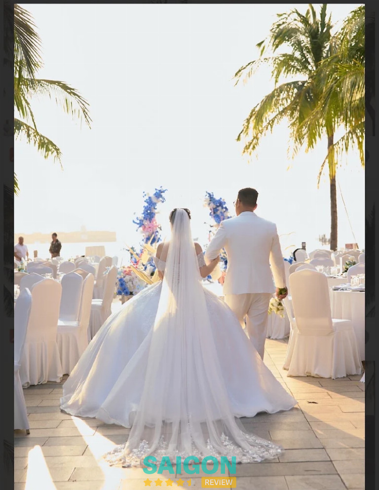 Nhà hàng Ocean Bay Vũng Tàu - Không gian nhà hàng tiệc cưới ven biển