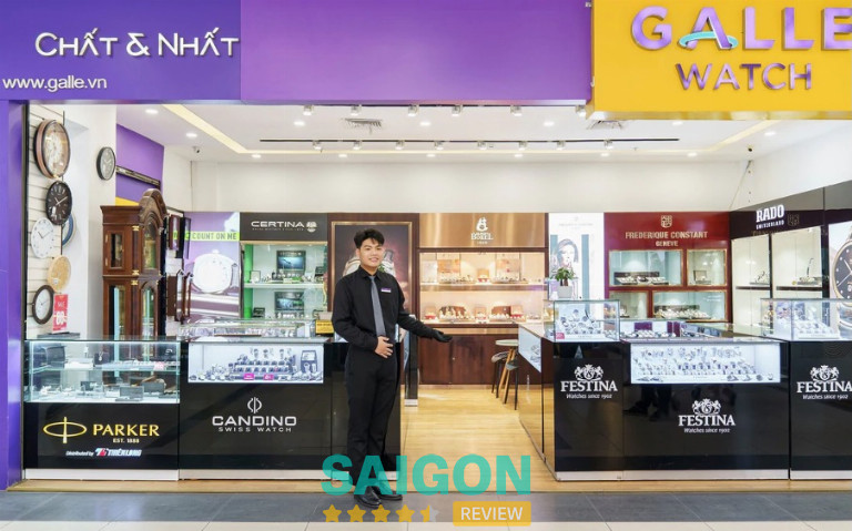 Hệ thống cửa hàng phân phối của Đồng hồ Galle