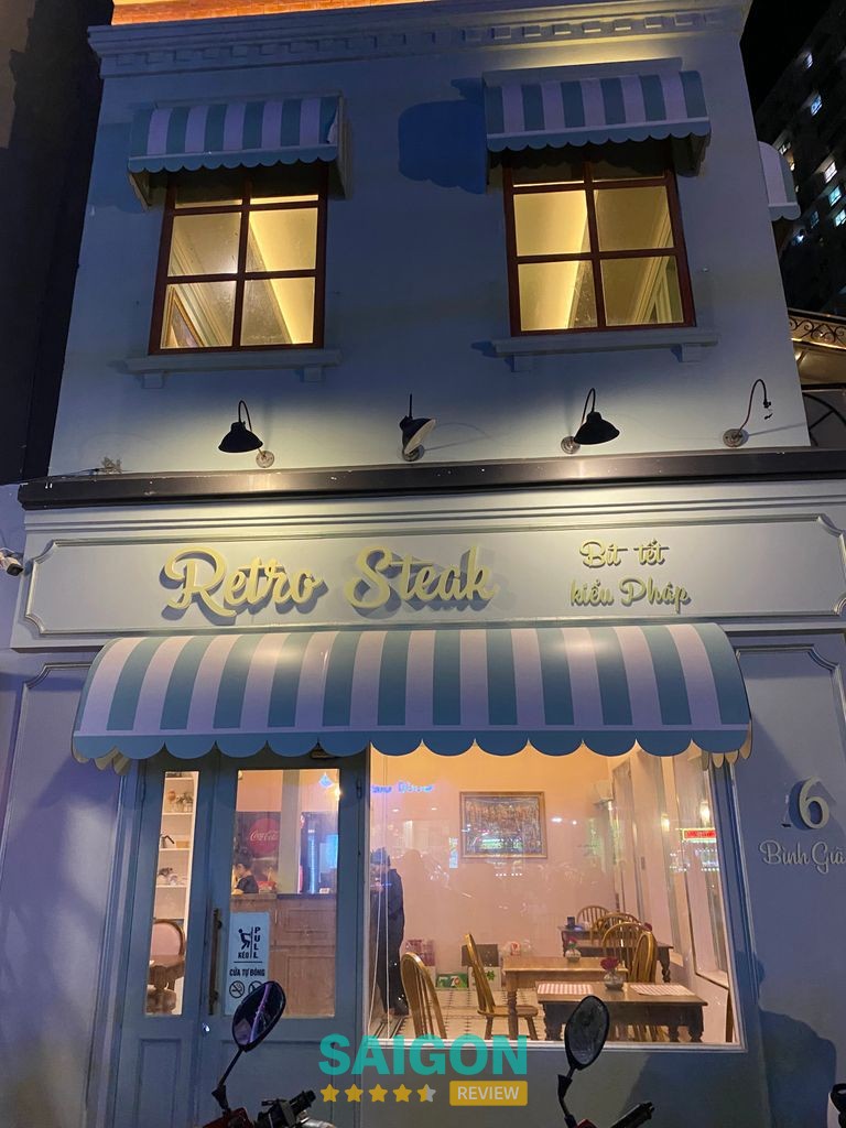 Retro Steak Vũng Tàu quán bít tết phong cách châu Âu cổ điển