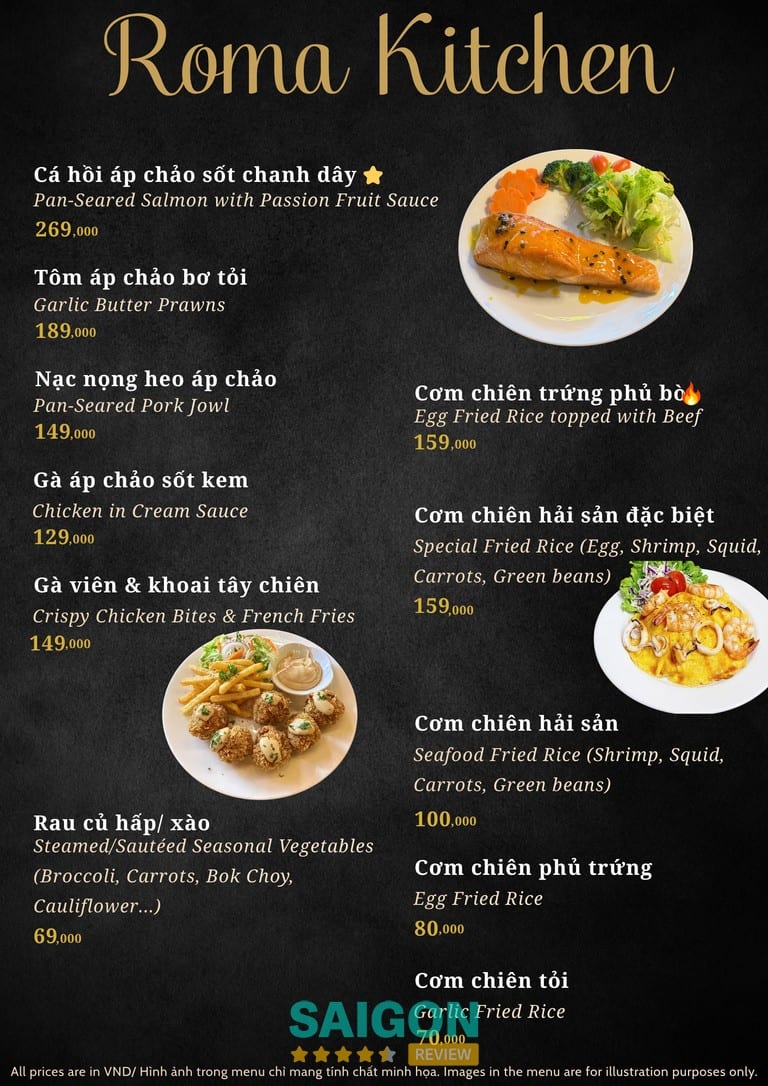 Lê Nguyễn Roma Steak and Pasta tại Vũng Tàu