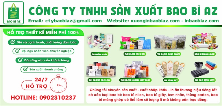 Xưởng in bao bì AZ